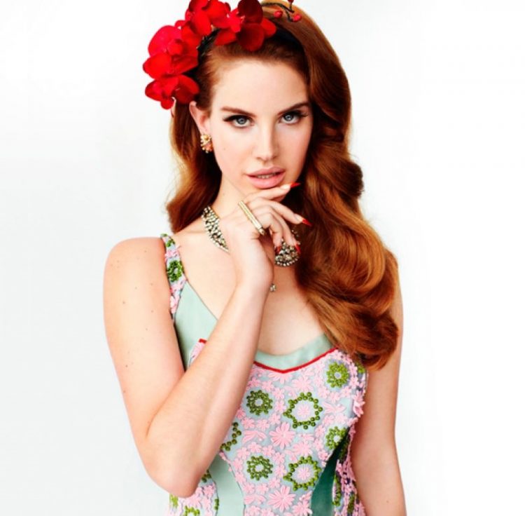 Lana Del Rey_ znamenitosti s ryzhimi volosami