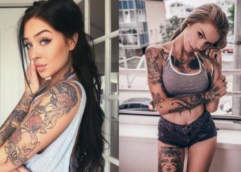 Красавицы с расписным телом, 30 снимков