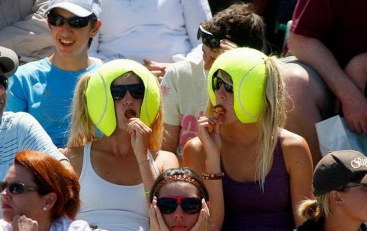 30 смешных моментов из мира большого тенниса